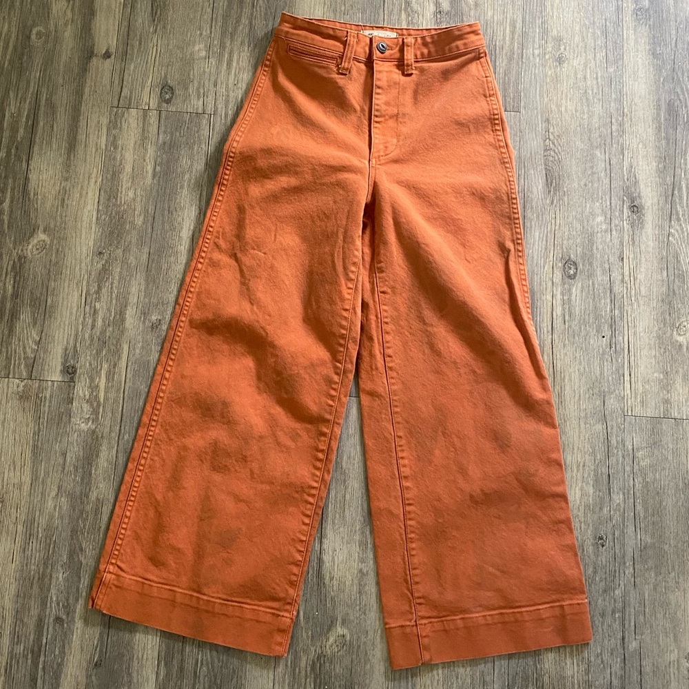 Madewell Emmett Wide Leg Crop